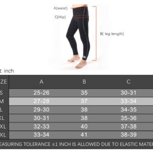 Dizokizo Wetsuit Pants 3mm Thermal High Waist Long Neoprene Trousers Diving Pants for Men Women (Size XL)