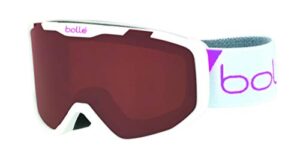 bolle rocket white race matte/rosy bronze cat.3 | small - snow goggles unisex-junior