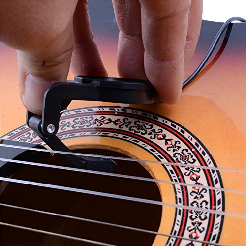 GOSONO Clip-On Pickup for Acoustic Guitar Mandolin Bouzouki Violin Banjo Ukulele Lute (for Acoustic Guitar)