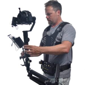 Glide Gear GIM 100 3 Axis Video Camera Gimbal Vest & Arm Adapter with Ball Head