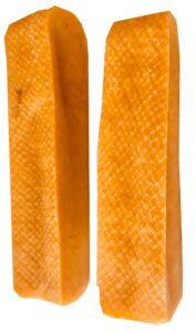 snow hill natural himalayan dog chews medium 2 pcs long lasting, odor stain gluten gmo free protein-rich treat for improved oral health yaky cheese strong treats