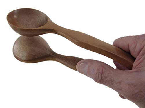 Pea Patch Mahogany Musical Spoons (Gumbo Style), Long - w/free instruction booklet