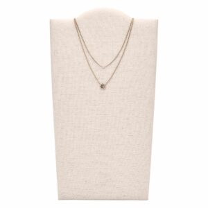 Fossil Women's Rose Gold-Tone Necklace, Color: Rose Gold (Model: JF02953791)