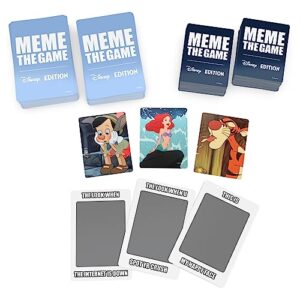 Spin Master Games Meme The Game, Disney Version Funny Cards Family Party Travel Activity, for Adults and Kids Ages 8 & Up