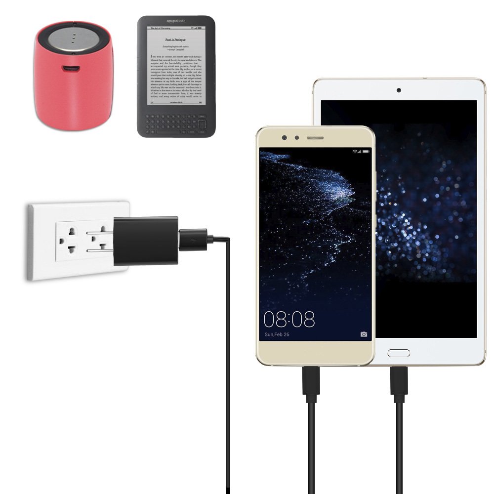 Fast Charger Fit for Kindle Fire 8 Tablet,with 5Ft Type-C Micro USB Cable for Charging All New HD 8 Tablet,Fire HD 8Plus/Kids/Kids Pro