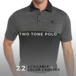 Three Sixty Six Quick Dry Golf Shirts for Men - Moisture Wicking Short-Sleeve Casual Polo Shirt