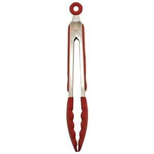 Starfrit T93290 9-Inch Silicone Tongs