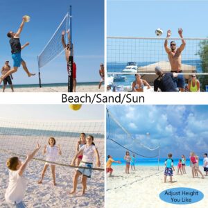 YLOVAN Volleyball Net for Pool Beach Park Backyard Outdoor or Indoor Sports Portable Volleyball Replacement Net(32 FT x 3 FT) Poles Not Included