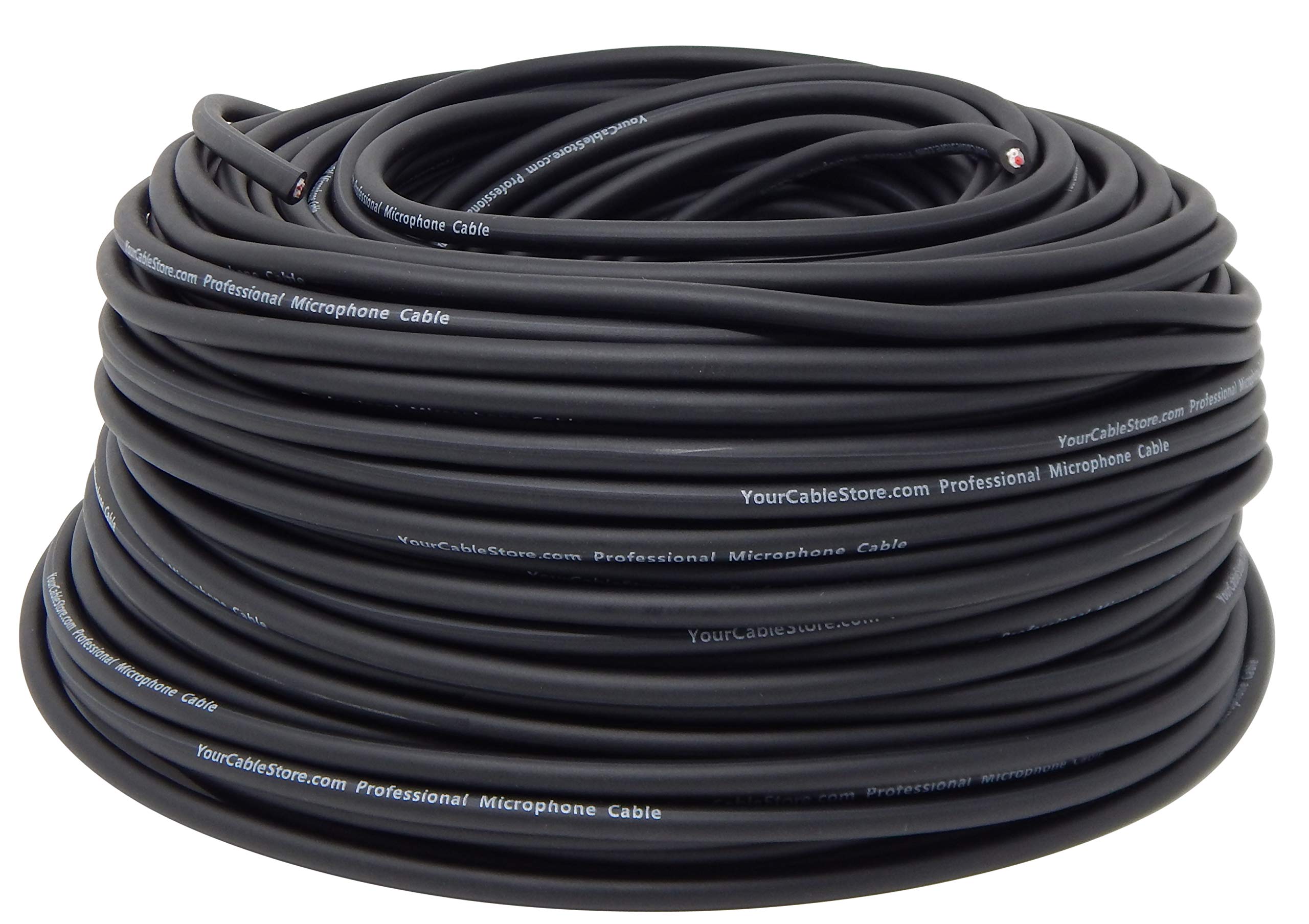 Your Cable Store DIY Make Your Own Custom Length XLR Cable Kit 250 Ft Of 28 AWG Balanced XLR Cable, 12 XLR Male Connectors And 12 XLR Female Connectors