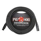 Pig Hog XLR 25 Foot Pack Tour Grade Microphone Cables (3-Pack)