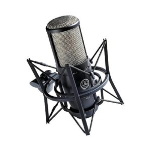 AKG P220 Condenser Microphone Bundle with Studio Stand, Pop Filter and XLR Cable (4 Items)