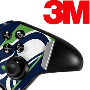 Skinit Decal Gaming Skin Compatible with Xbox One Elite Controller - Officially Licensed NFL Seattle Seahawks Zone Block Design