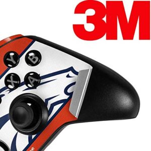 Skinit Decal Gaming Skin Compatible with Xbox One Elite Controller - Officially Licensed NFL Denver Broncos Zone Block Design