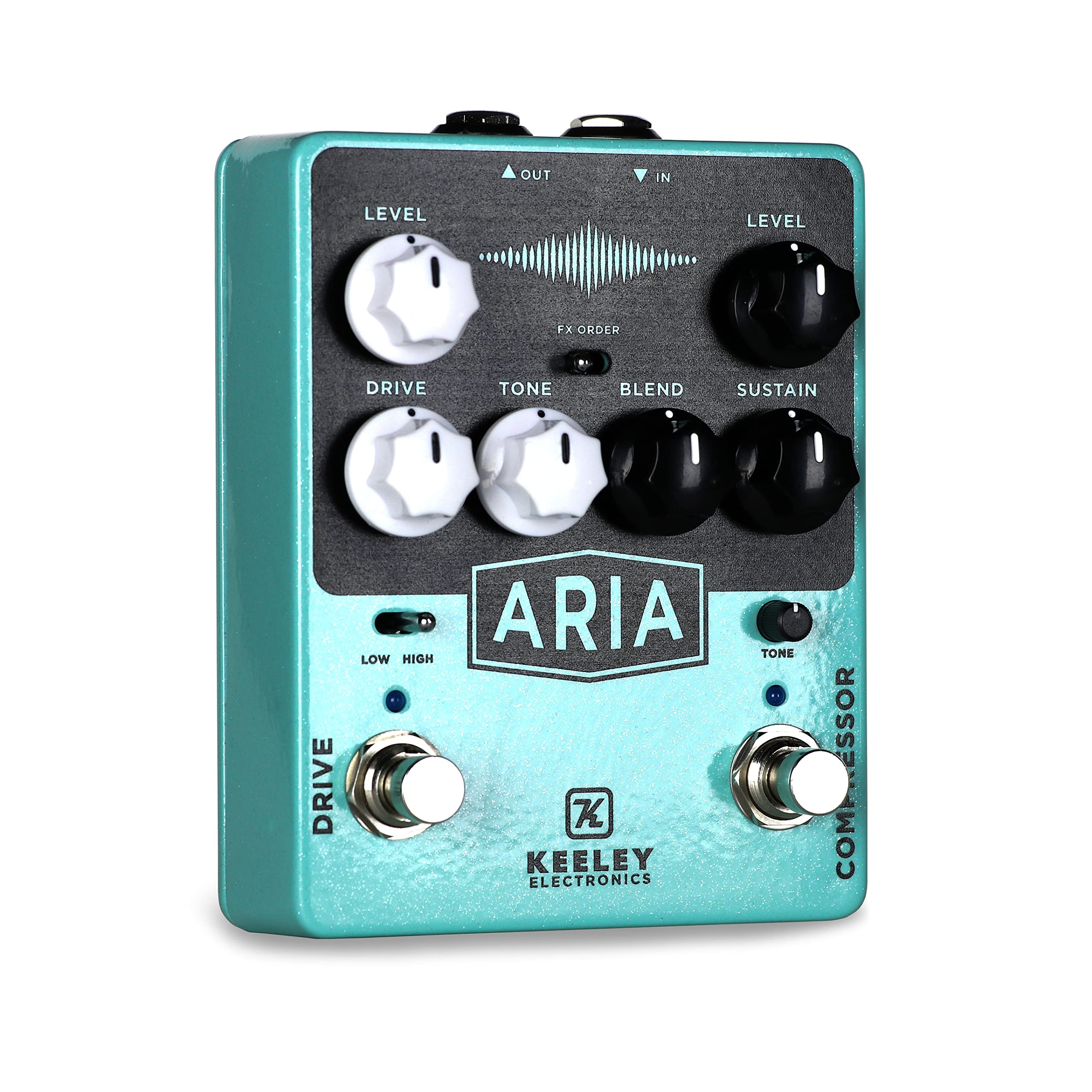 Keeley Aria Compressor and Overdrive Pedal