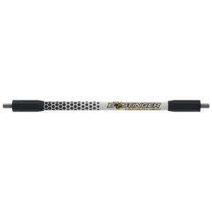 bee stinger b-stinger microhex v-bar/white 12", black