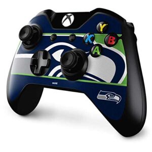 Skinit Decal Gaming Skin Compatible with Xbox One Controller - Officially Licensed NFL Seattle Seahawks Zone Block Design