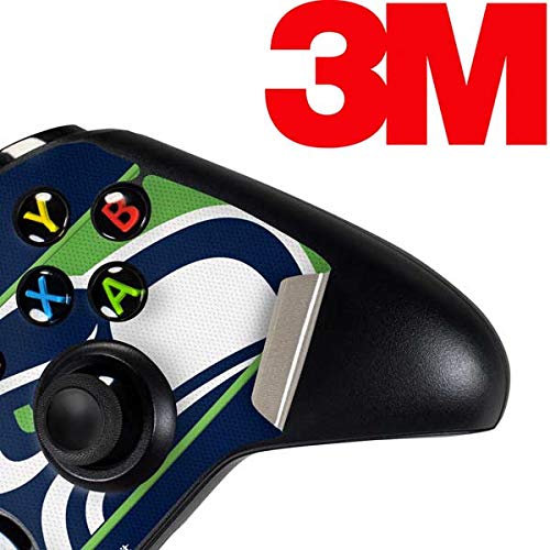 Skinit Decal Gaming Skin Compatible with Xbox One Controller - Officially Licensed NFL Seattle Seahawks Zone Block Design