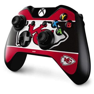 Skinit Decal Gaming Skin Compatible with Xbox One Controller - Officially Licensed NFL Kansas City Chiefs Zone Block Design