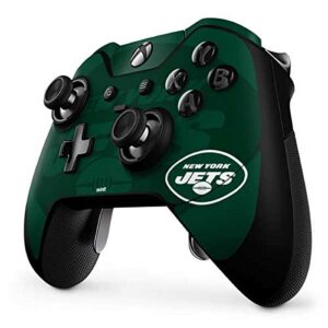 Skinit Decal Gaming Skin Compatible with Xbox One Elite Controller - Officially Licensed NFL New York Jets Double Vision Design