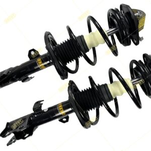 OREDY 2 Front Struts for Toyota Corolla 2009 2010 2011 2013 1.8L USA Built w/ M10 Stud Shock Absorbers w/Coil Spring Assembly - 572598 572597