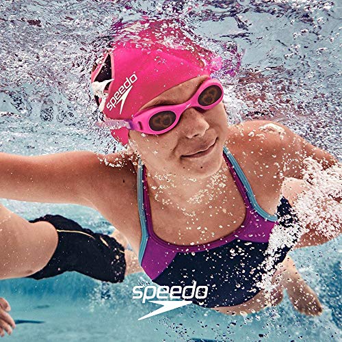 Speedo Girl's Swimsuit One Piece Solid Cross Back Multi Straps