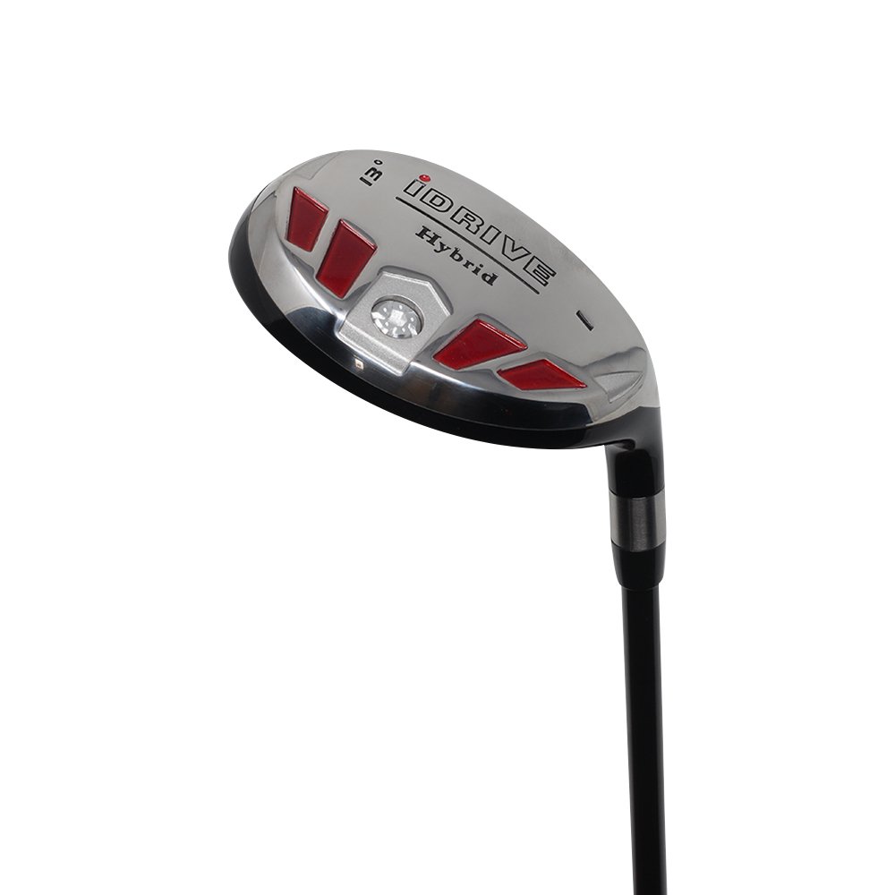 Petite Women's #1 iDrive 13° Driving One Iron Wood Hybrid Driver Right Handed Premium Ultra Forgiving Lady L Flex Graphite Shaft Tour Velvet Grip. (Petite Short Women - 4'10'' to 5'3")