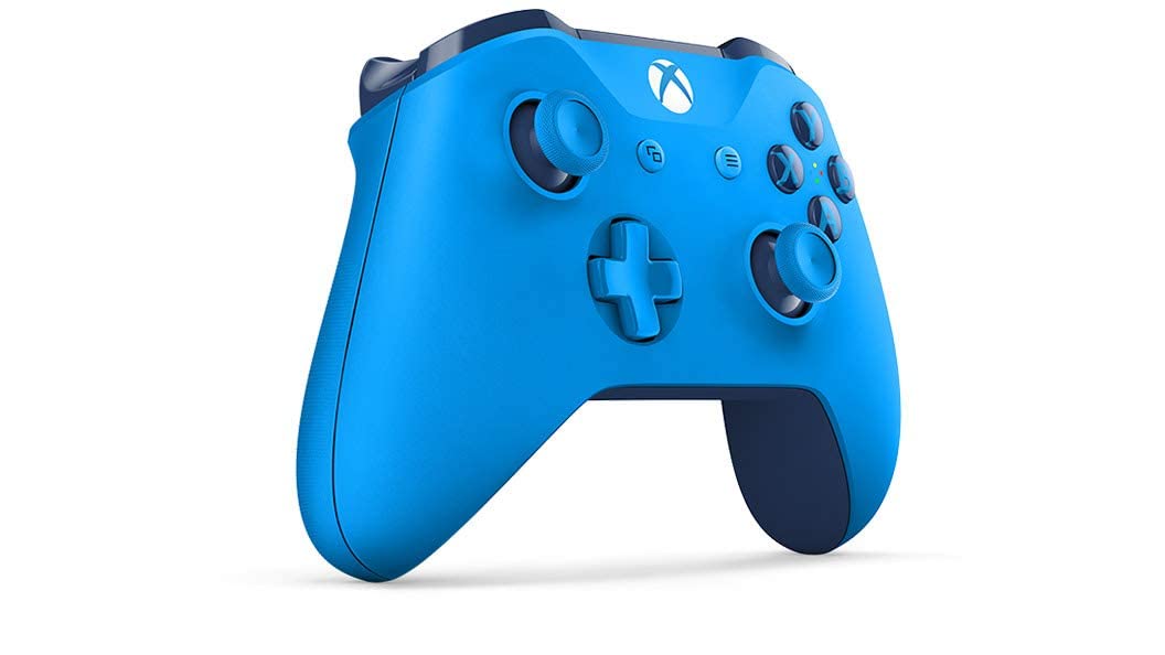 Microsoft XBOX One Wireless Video Gaming Controller, Blue (Renewed)