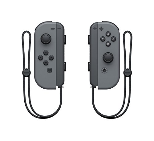 Nintendo Switch Joy-Con (L/R) Gaming Controller, Gray (Renewed)