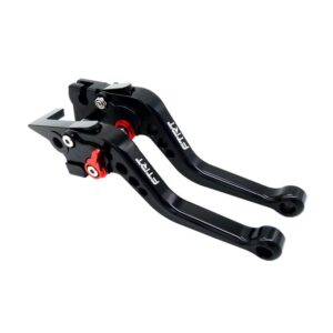 ftrt short brake clutch levers compatible with gsxr600 1997-2003/ gsxr750 1996-2003/ sv650 2016-2021/ dl650 2011-2021/ gsr750 gsxs750 2011-2016/ gsxr1000 2001-2004/ tl1000s 1997-2001,black