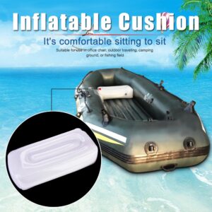 Padded Kayak Seat Soft Kayak Cushion with Backres and Detachable Back Bag for Canoe Fishing Boat (#2)