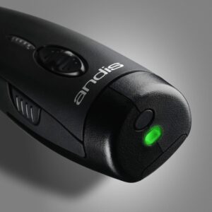 Andis Pulse Zr II 5-Speed Detachable Blade Clipper, Cordless, Removable Lithium Ion Battery - Black, dogs