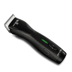 Andis Pulse Zr II 5-Speed Detachable Blade Clipper, Cordless, Removable Lithium Ion Battery - Black, dogs