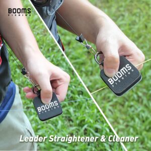 Booms Fishing FF2 Fly Fishing Accessories and Tools Kit, 5 in 1 Fly Fishing Gear Combo: Fly Fishing Forceps, Fly Fishing Nipper, Fly Fishing Leader Straightener, Zinger Retractor, Two-sided Fly Box