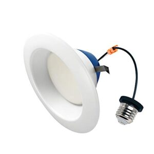 cree led 6 inch retrofit recessed downlight - 825 lumens - 75w replacement - soft white 2700k - dimmable - 90+ high cri