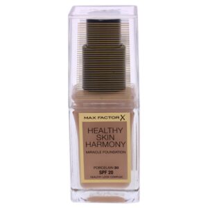 Max Factor Healthy Skin Harmony Miracle Foundation SPF 20 - 30 Porcelai Women Foundation 1 oz