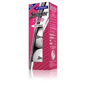 Srixon Soft Feel Lady Golf Balls, White (One Dozen)