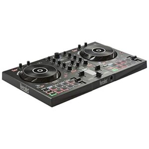 hercules dj control inpulse 300 | 2 channel usb controller, with beatmatch guide, dj academy and full dj software djuced included