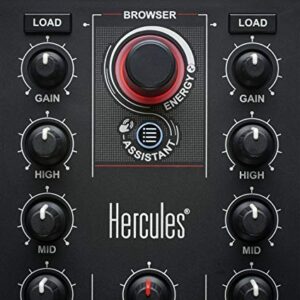 Hercules DJ Control Inpulse 300 | 2 Channel USB Controller, with Beatmatch Guide, DJ Academy and Full DJ Software DJUCED Included