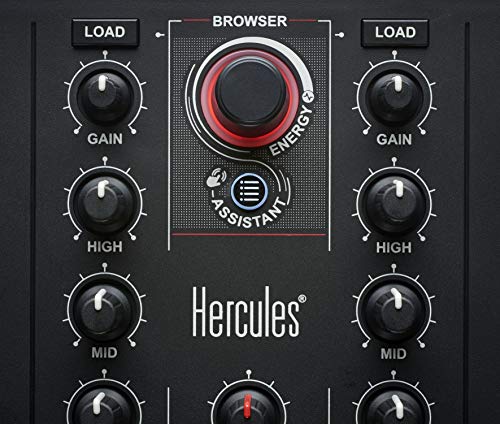 Hercules DJ Control Inpulse 300 | 2 Channel USB Controller, with Beatmatch Guide, DJ Academy and Full DJ Software DJUCED Included