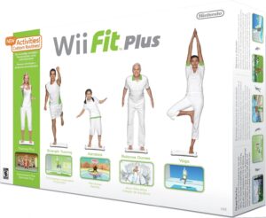 wii fit plus with balance board (renewed)