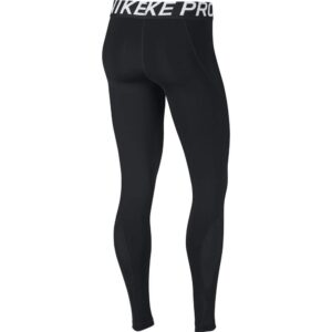 Nike Women's Pro Tight (Black/White, Large)