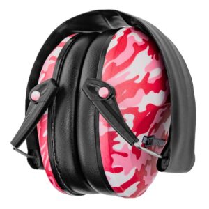 BOOMSTICK Pink Camo Ear Muff Hearing Protection