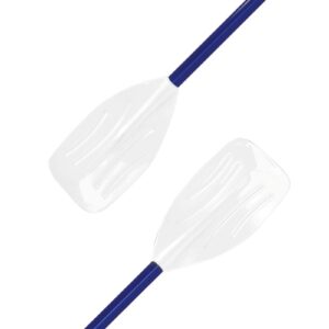 pelican - kayak paddle for kids - blue & white - perfect for the small or first-time paddlers - easy to use - 152 cm (60 in.)