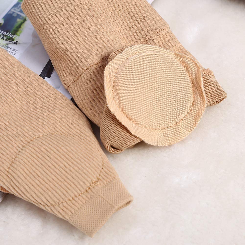 Beige Wrist HandWrist,1 Pair Beige Wrist Hand Support Gloves Thumb Hand Wrist Support Strap Glove Elastic Brace Sleeve Sports Bandage Wrap Pain Relief Artritis Reumatoide Gloves manopla para el dolor