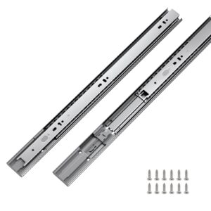 lontan soft close drawer slides 22 inch cabinet drawer slides 10 pairs - ball bearing drawer slides heavy duty full extension drawer slides dresser kitchen, 100 lb capacity