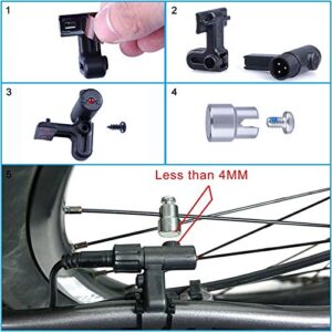 Mid Drive Motor Kits，for New Bafang Speed Sensor,DIY Electric Bicycle Speed Sensor E-Bike Conversion Bicycle Accessories