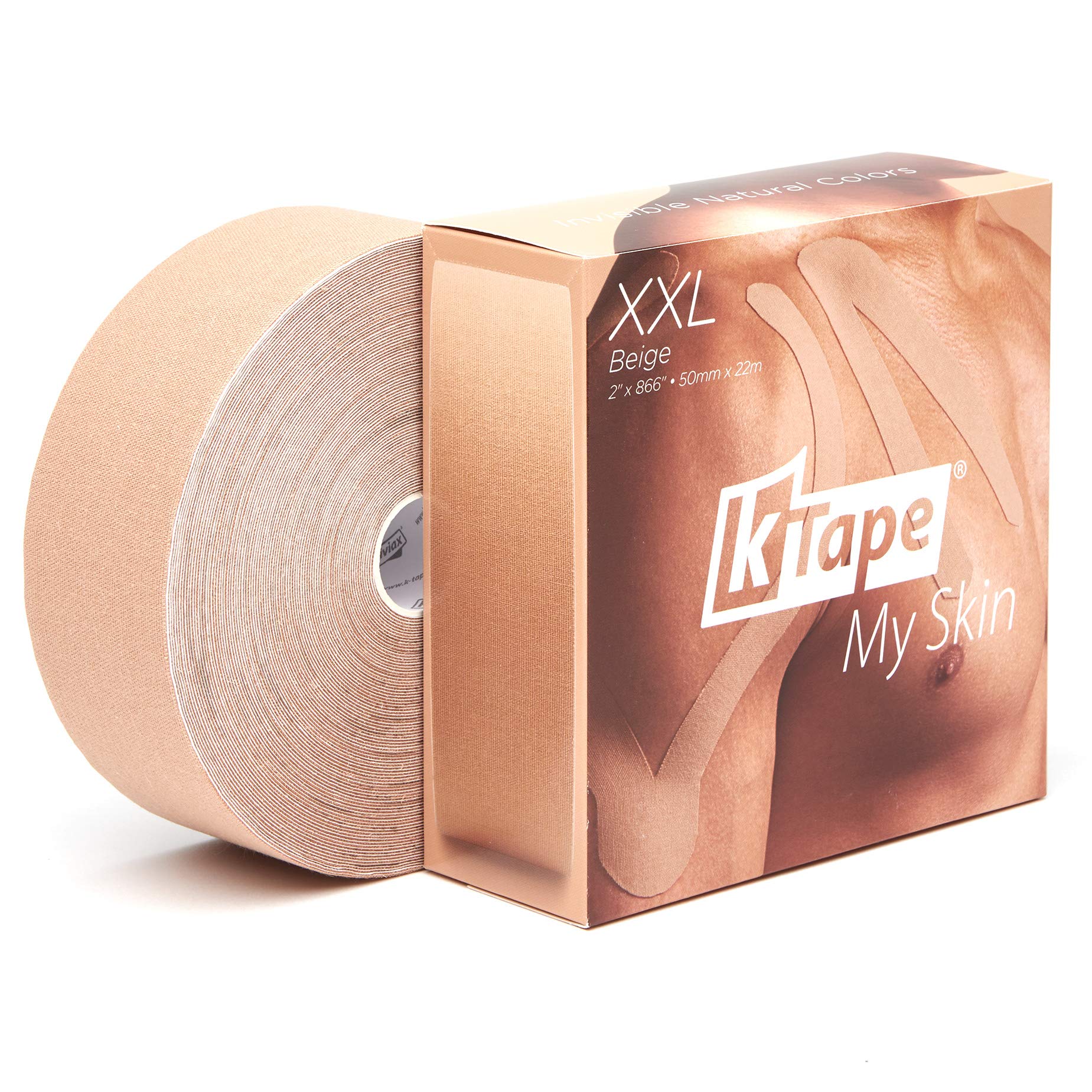 K-Tape My Skin - XXL 22m Roll - Beige