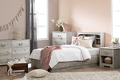 South Shore Aviron 6-Drawer Double Dresser-Seaside Pine