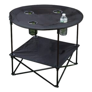 atsena ft-black camping table, one size