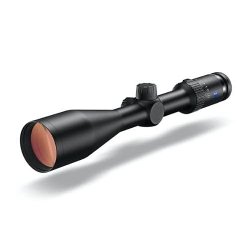 Zeiss Conquest V4 3-12x56mm Riflescope, Capped Turret, 60 Plex Reticle, Black